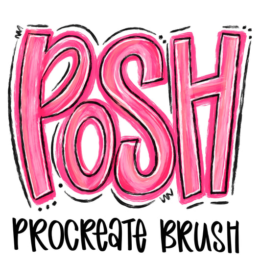 POSH SINGLE PROCREATE BRUSH