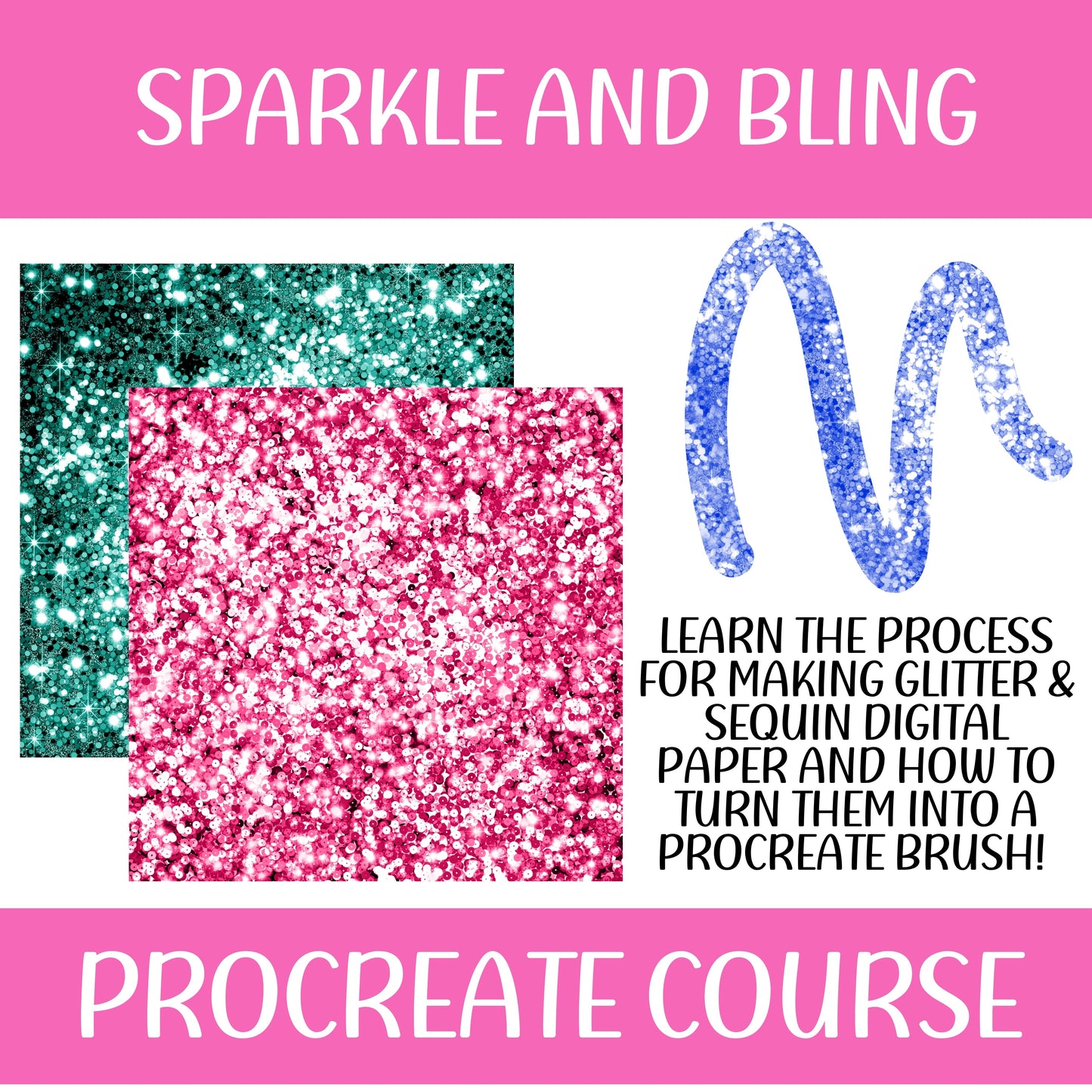 SPARKLE AND BLING PROCREATE COURSE