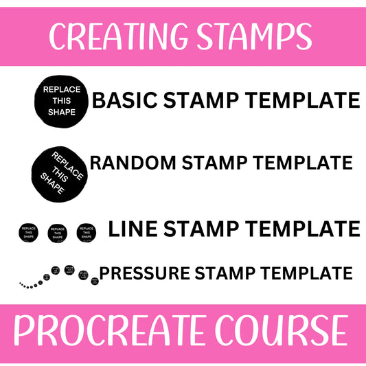 CREATING STAMPS PROCREATE COURSE