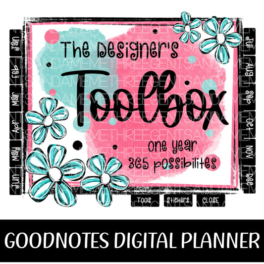 THE DESIGNER’S TOOLBOX DIGITAL PLANNER FOR GOODNOTES