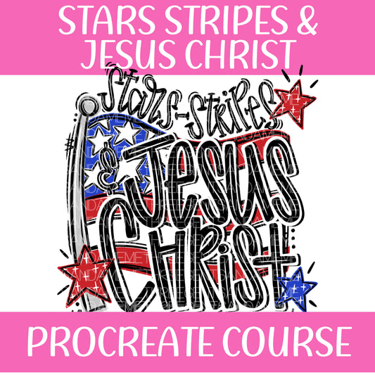 STARS STRIPES AND JESUS CHRIST PROCREATE COURSE