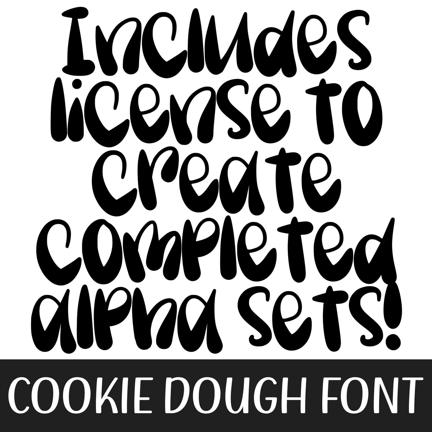 COOKIE DOUGH FONT