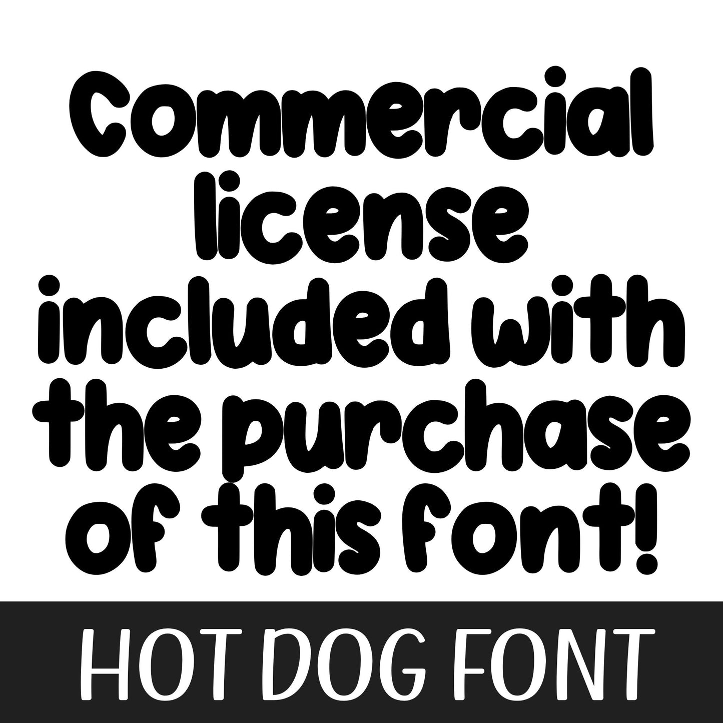 HOT DOG FONT