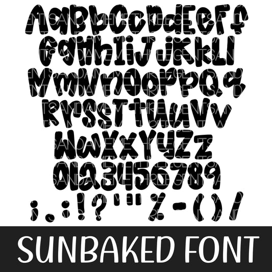 SUNBAKED FONT