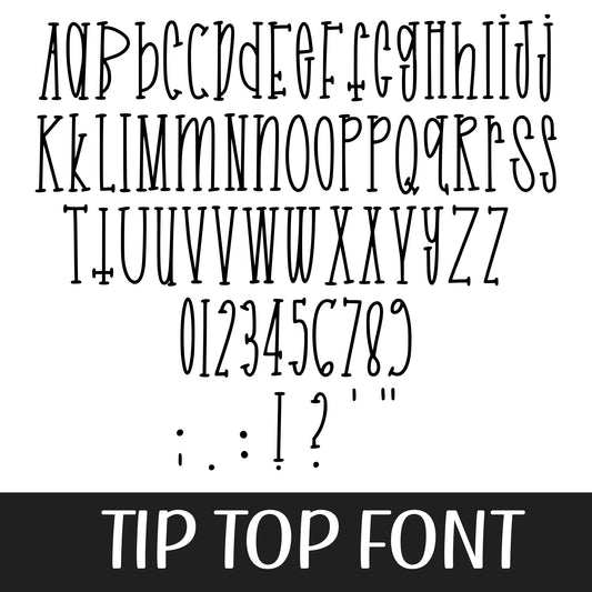 TIP TOP FONT