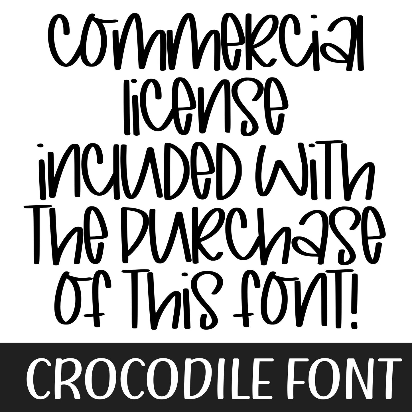 CROCODILE FONT