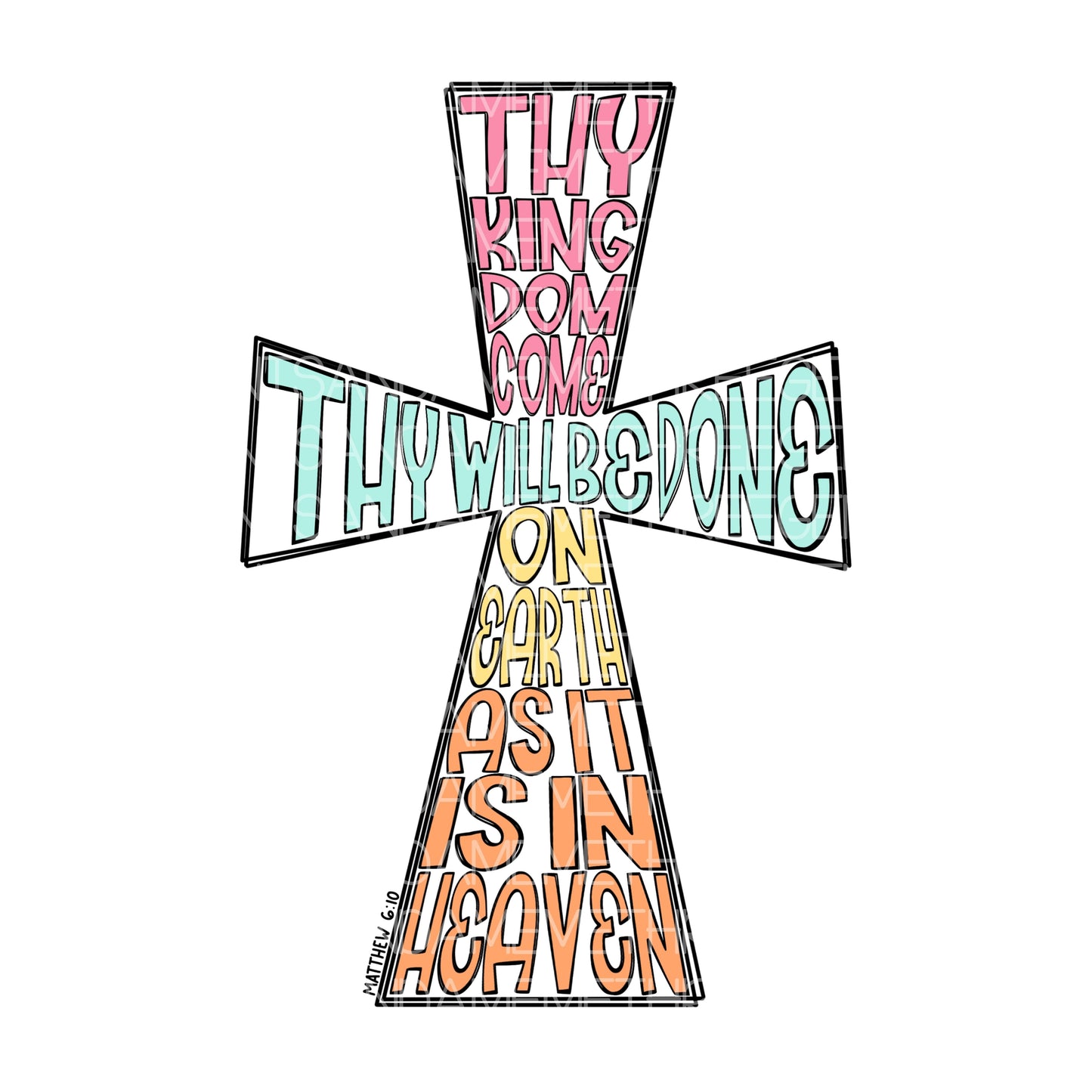 PRAYING IS NOT A CHORE FRONT/BACK PNG DESIGN