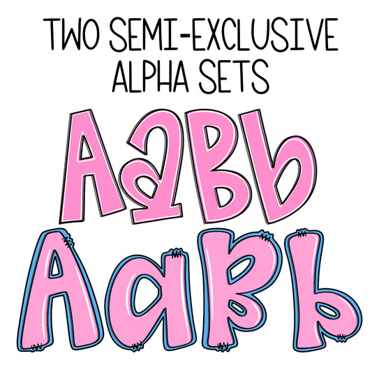 2 SEMI EXCLUSIVE ALPHA SETS