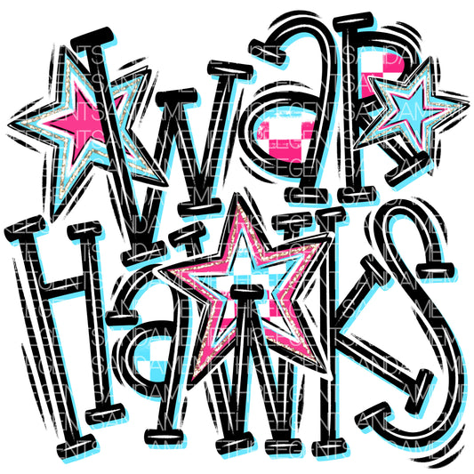 WARHAWKS WITH STARS PNG COMPLETED DESIGN